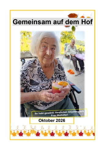Gemeinsam auf dem Hof - Oktober 2026