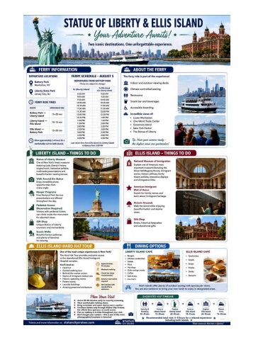 Statue of Liberty and Ellis Island