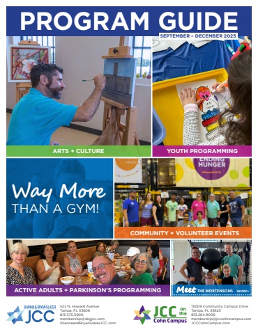 Tampa Jewish Community Centers and Federation Program Guide Sep-Dec 2025