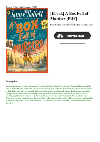 [ebook] a box full of murders [pdf]