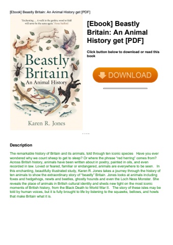 [ebook] beastly britain an animal history get [pdf]