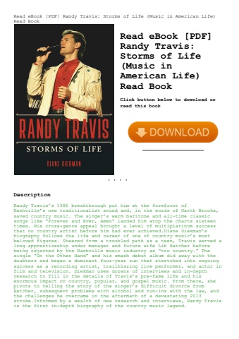 read ebook [pdf] randy travis storms of life (music in american life) read book
