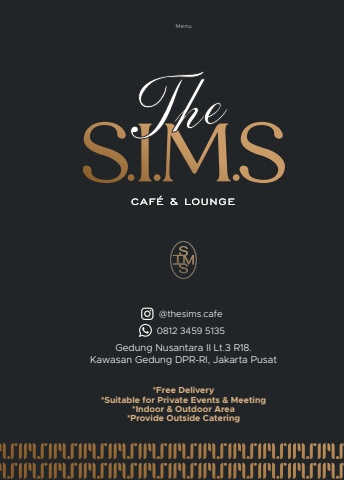 Menu The SIMS