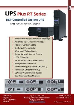 UPS Plus RT Series samt MBS rack - IEC  3R