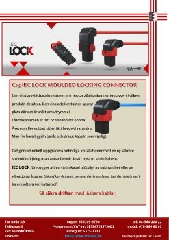 IEC LOCK Moulded and rewireable  3R