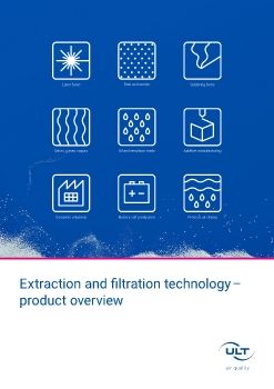 Extraction and filtration technology. Product overview.