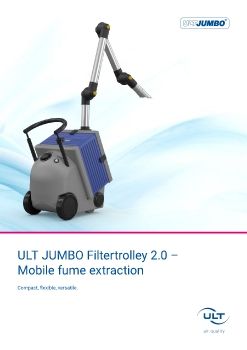 Mobile fume extraction unit ULT JUMBO Filtertrolley