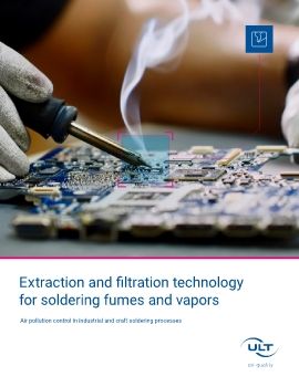 Extraction and filtration technology for solder fumes and vapors_NA