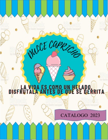 CATALOGO DE HELADOS