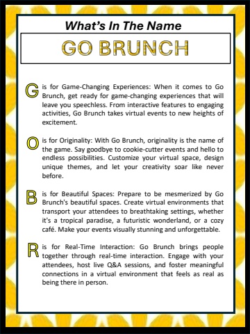 What's In The Name - Go Brunch