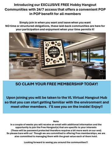 VL Hobby Hangouts Free Communities
