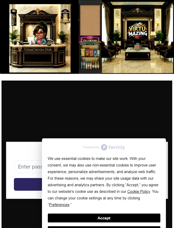 Virtually Inspired Marketplace Lobby
