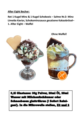 zubereitung eisbecher