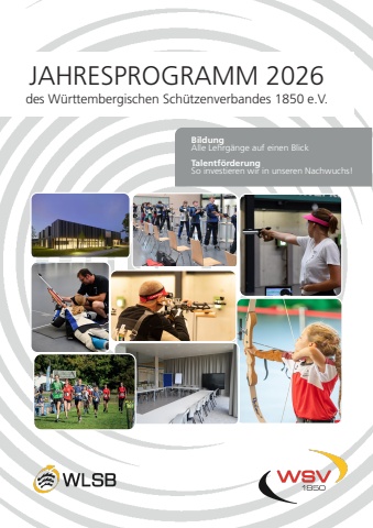 Jahresprogramm 2026