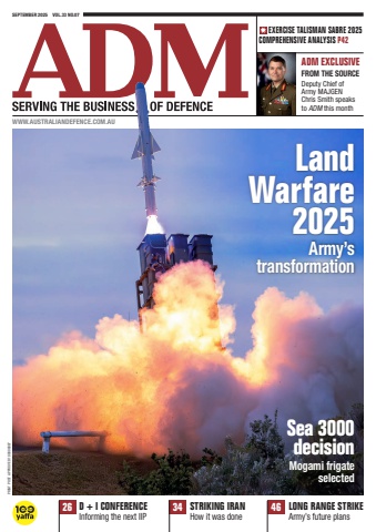 Australian Defence Magazine September 2025