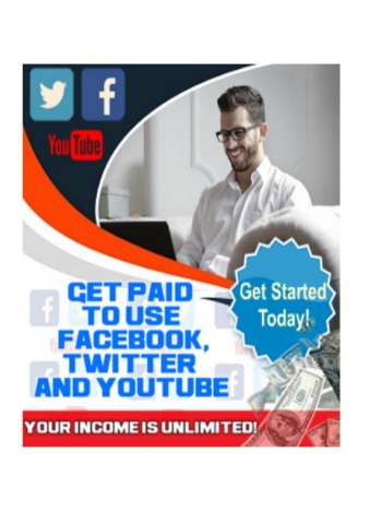 Get Paid To Use Facebook, Twitter, YouTube Review & PDF Guide eBook Download