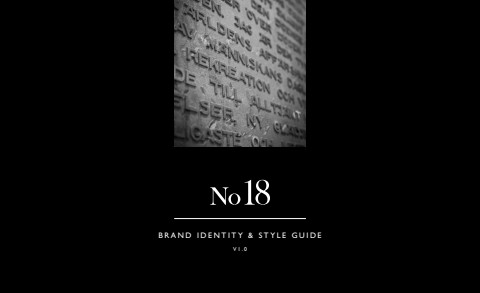 No18 brand style guide