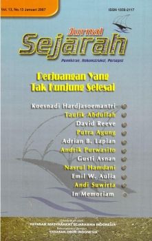 JURNAL SEJARAH PERJALANAN YANG TAK KUNJUNG USAI