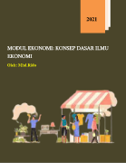 MODUL PEMBELAJARAN EKONOMI