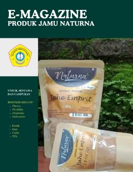 e-Magazine Tema Produk Jamu Naturna
