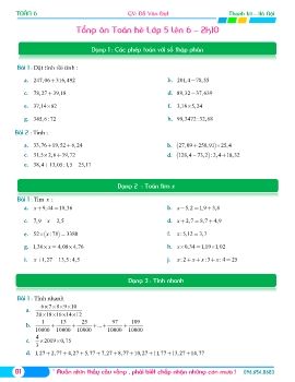 [GV Đỗ Đạt ] - Tổng ôn Toán 5 lên 6 - 2k10