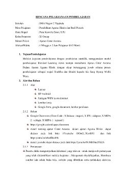 RPP AJARAN CATUR ASRAMA 1  MARET  2022-dikonversi