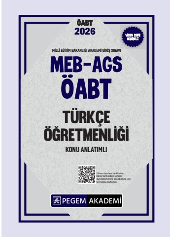 ÖABT TÜRKÇE KONU ANLATIMLI KİTAP