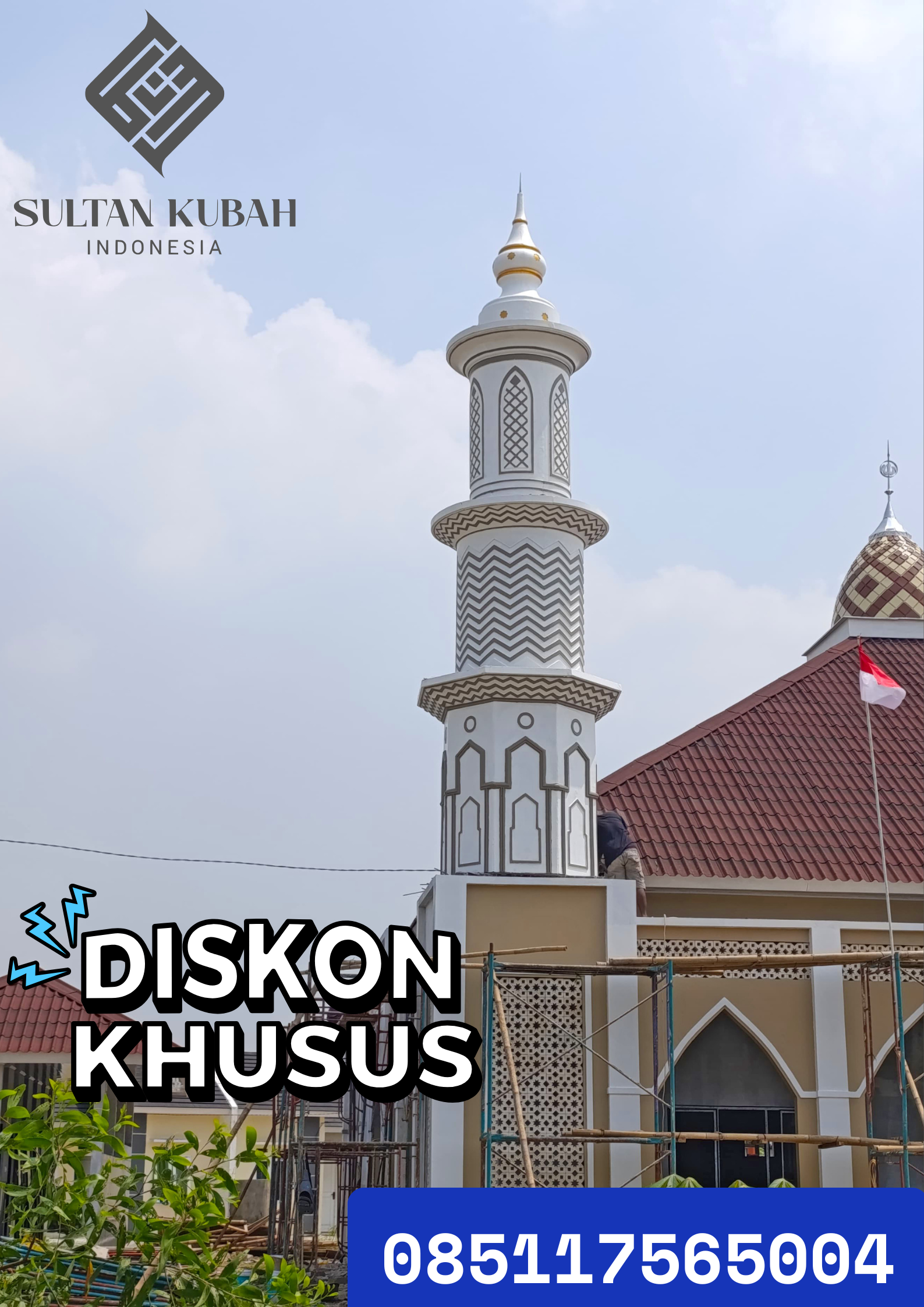 TERMURAH KUBAH MASJID KECIL KECAMATAN BANJARSARI, KABUPATEN SURAKARTA WA 085117565004