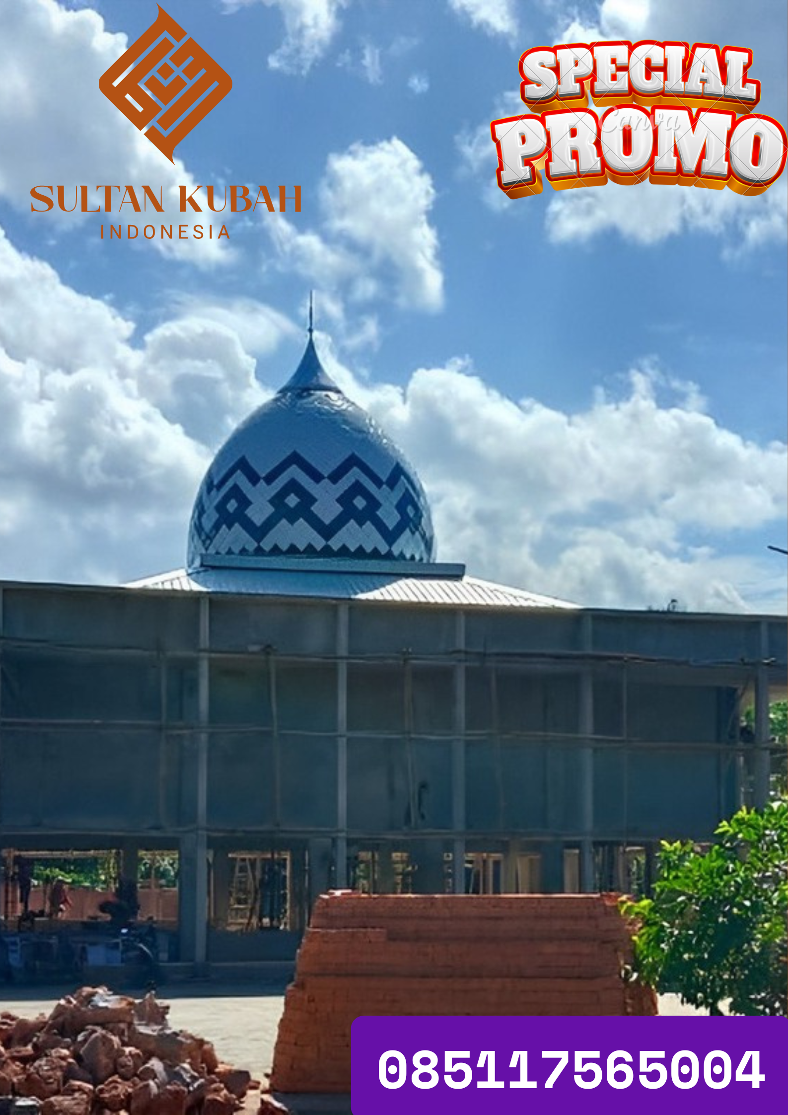TERMURAH KUBAH MASJID KECIL KECAMATAN SIDAREJA KABUPATEN CILACAP WA 085117565004