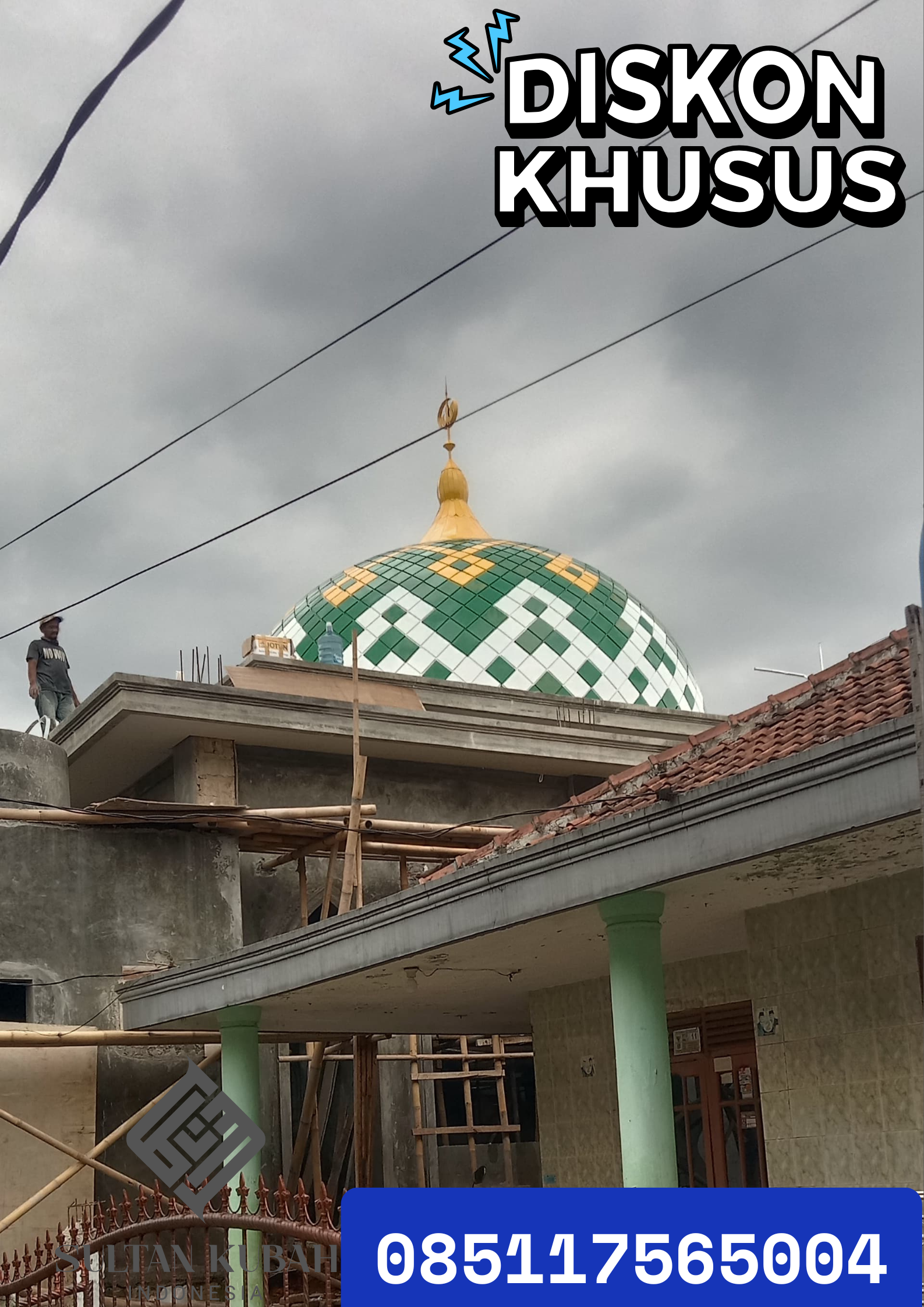 TERMURAH KUBAH MASJID KECIL KECAMATAN JEBRES, KOTA SURAKARTA WA 085117565004