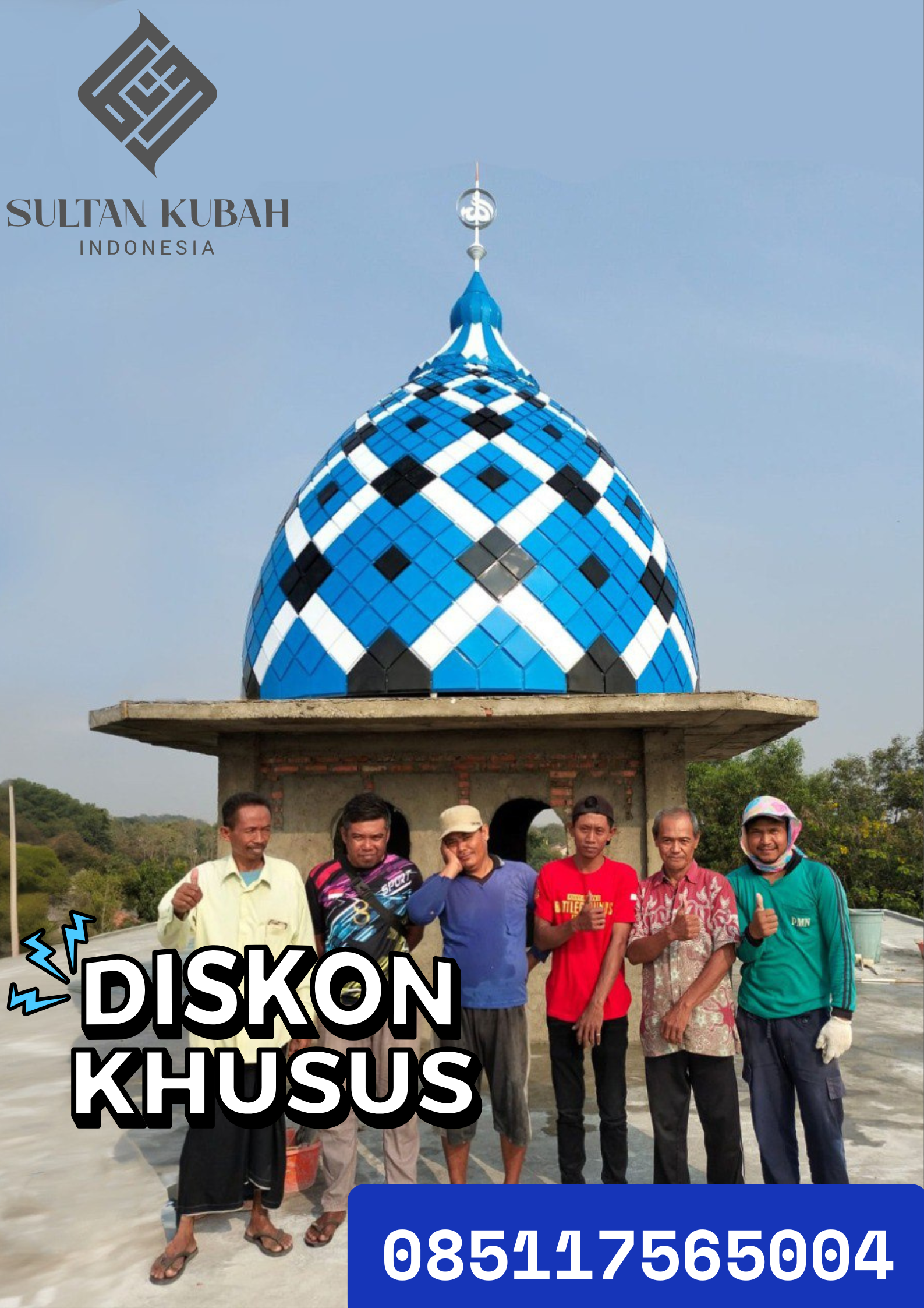 TERMURAH KUBAH MASJID KECIL KECAMATAN PASAR KLIWON, KABUPATEN SURAKARTA WA 085117565004