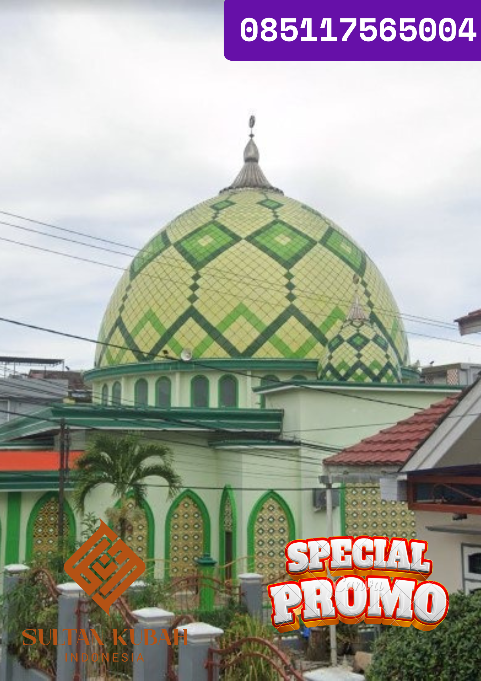 TERMURAH KUBAH MASJID KECIL KECAMATAN CILACAP UTARA KABUPATEN CILACAP WA 085117565004