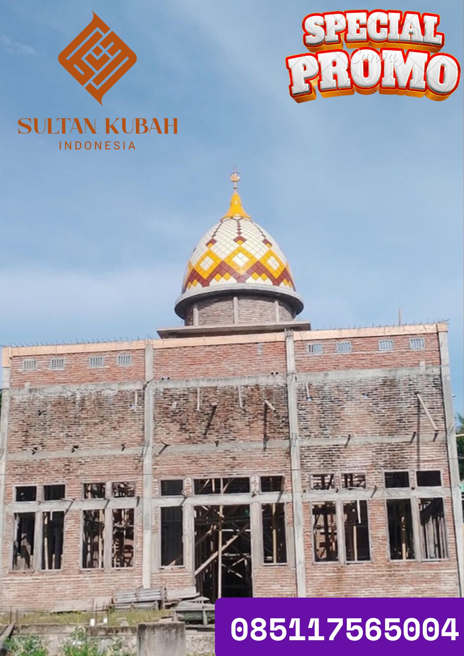 TERMURAH KUBAH MASJID KECIL KECAMATAN CIBALONG KABUPATEN TASIKMALAYA WA 085117565004