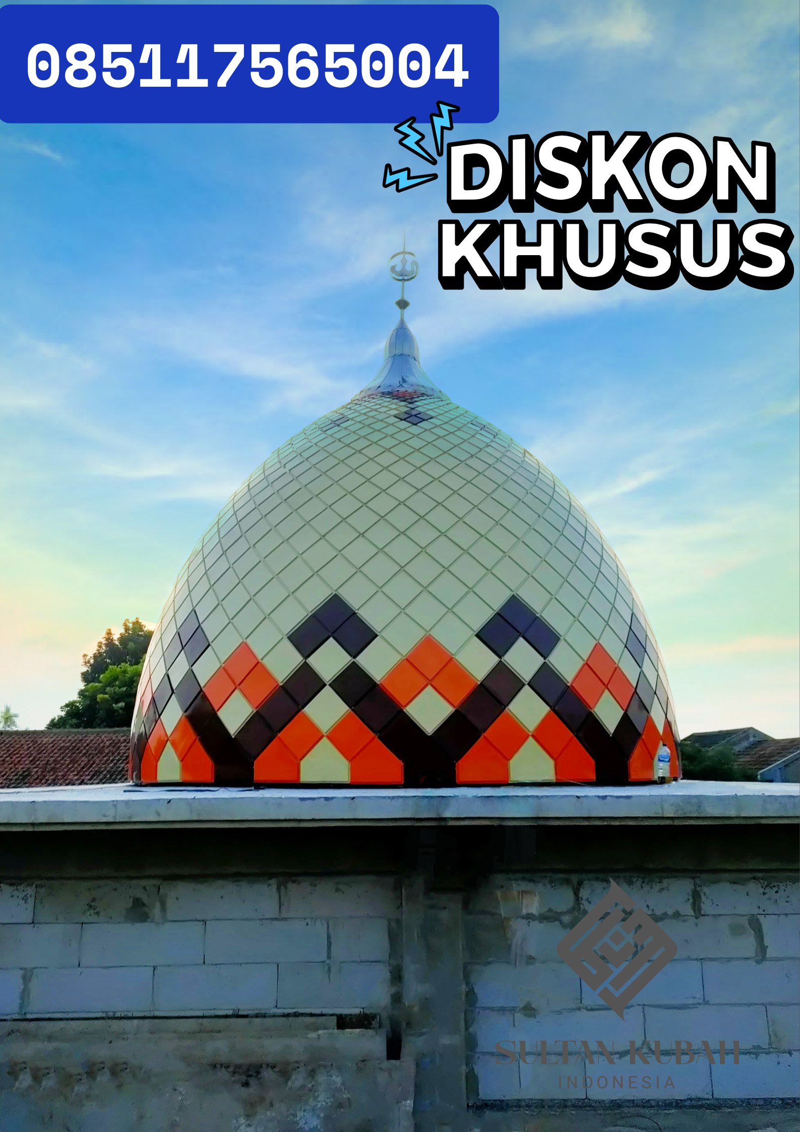 TERMURAH KUBAH MASJID KECIL KECAMATAN LAWEYAN, KOTA SURAKARTA WA 085117565004