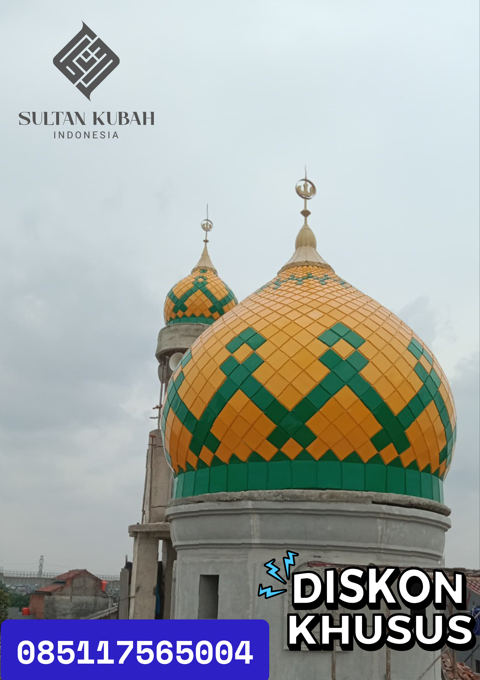 TERMURAH KUBAH MASJID KECIL KECAMATAN SLAWI KABUPATEN TEGAL WA 085117565004