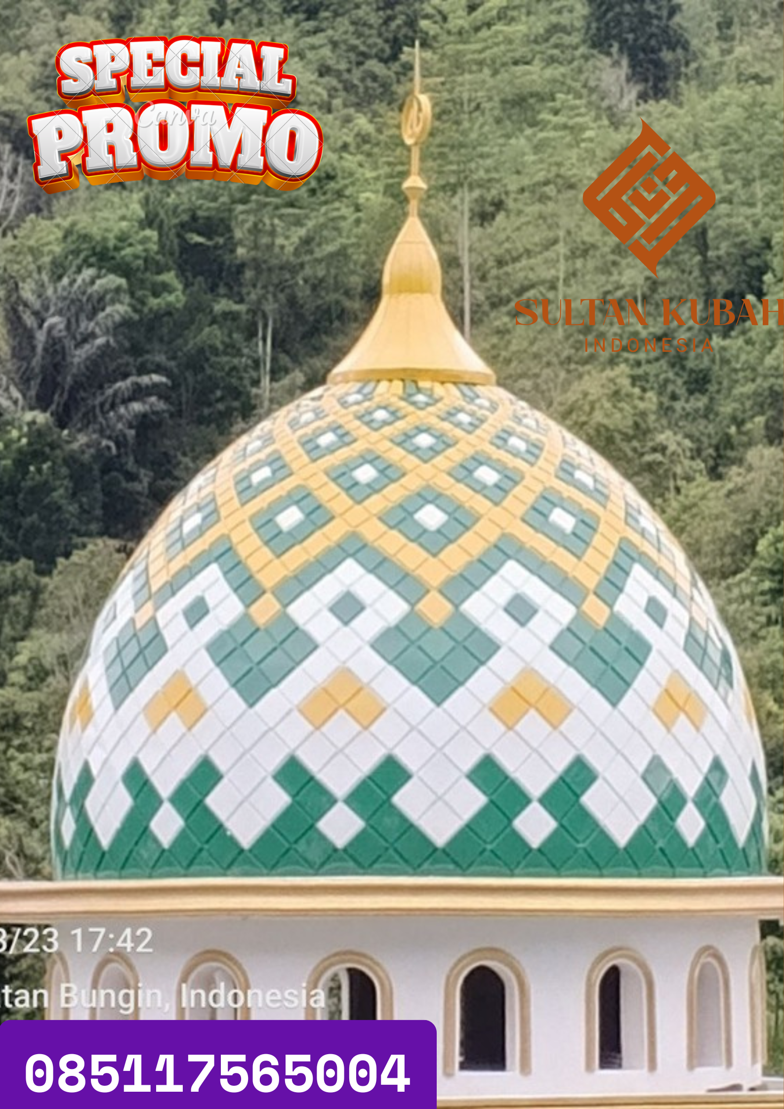 TERMURAH KUBAH MASJID KECIL KECAMATAN CIKATOMAS KABUPATEN TASIKMALAYA WA 085117565004