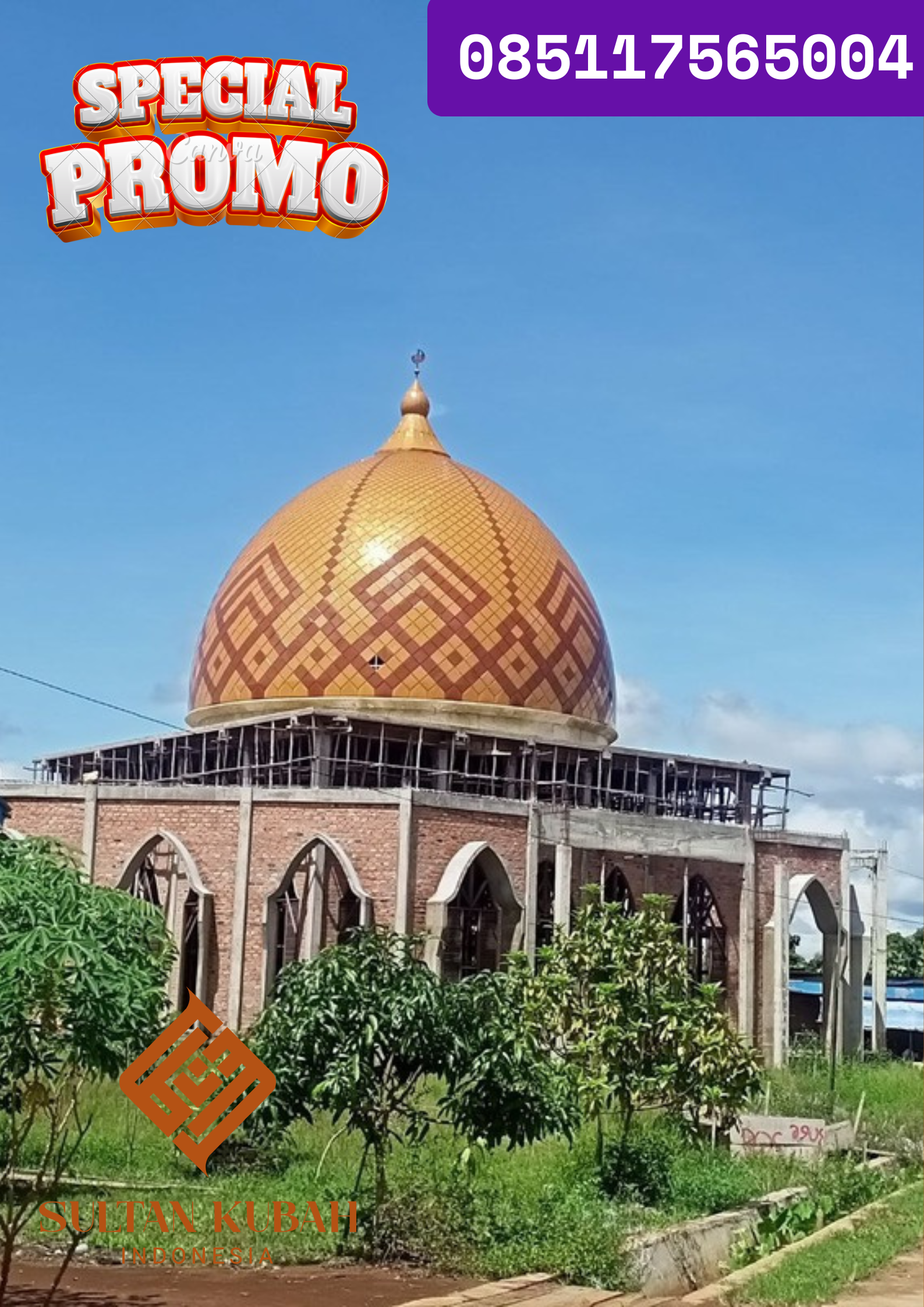 TERMURAH KUBAH MASJID KECIL KECAMATAN PAGERAGEUNG KABUPATEN TASIKMALAYA WA 085117565004