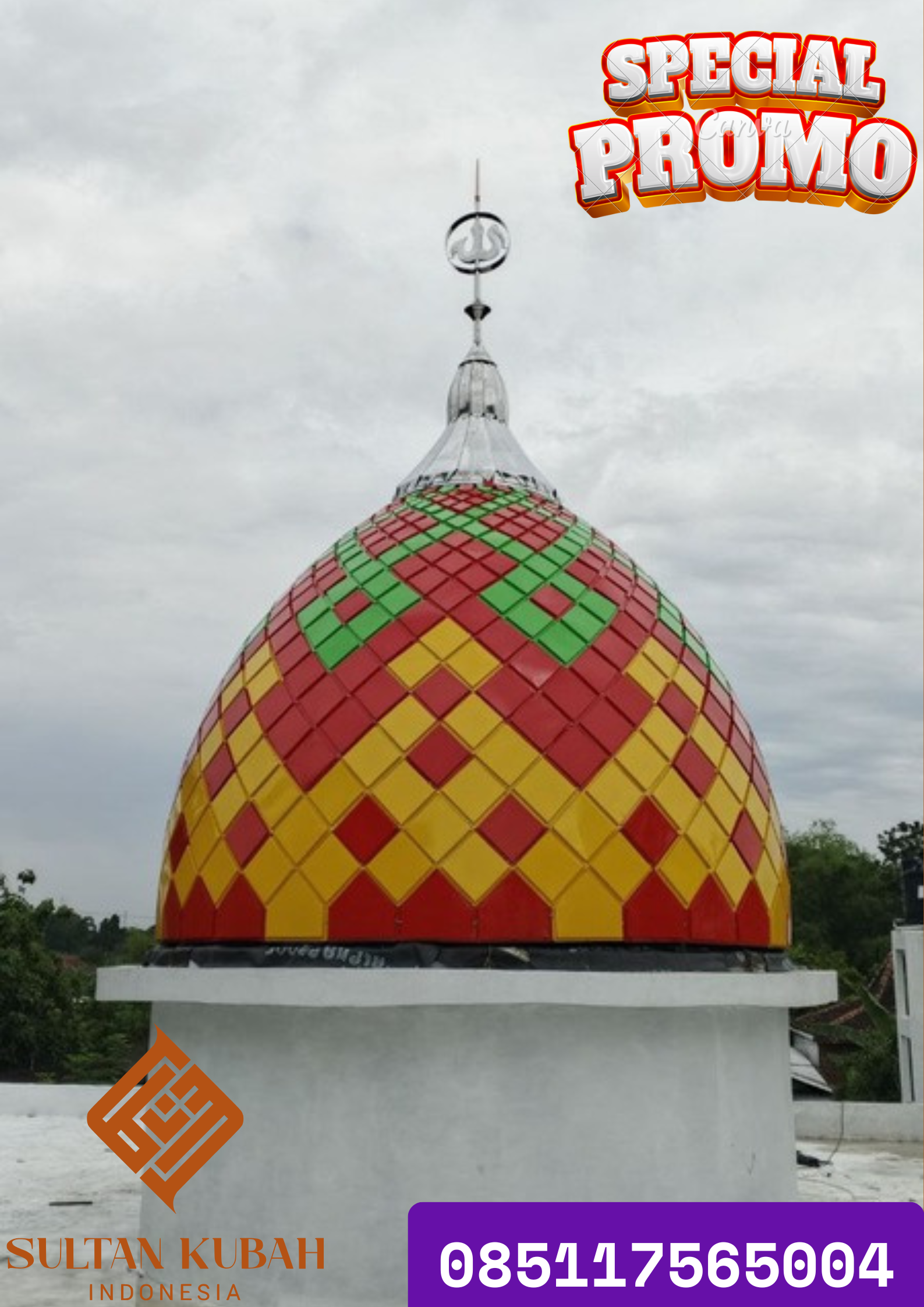 TERMURAH KUBAH MASJID KECIL KECAMATAN SUKARAJA KABUPATEN TASIKMALAYA WA 085117565004