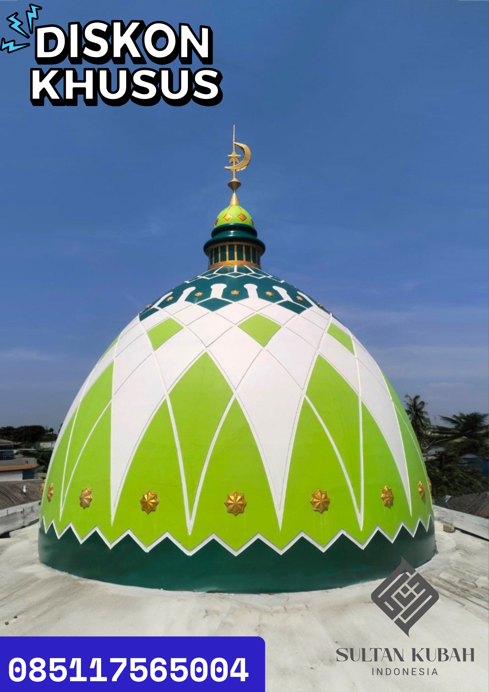 TERMURAH KUBAH MASJID KECIL KECAMATAN PAGERBARANG KABUPATEN TEGAL WA 085117565004