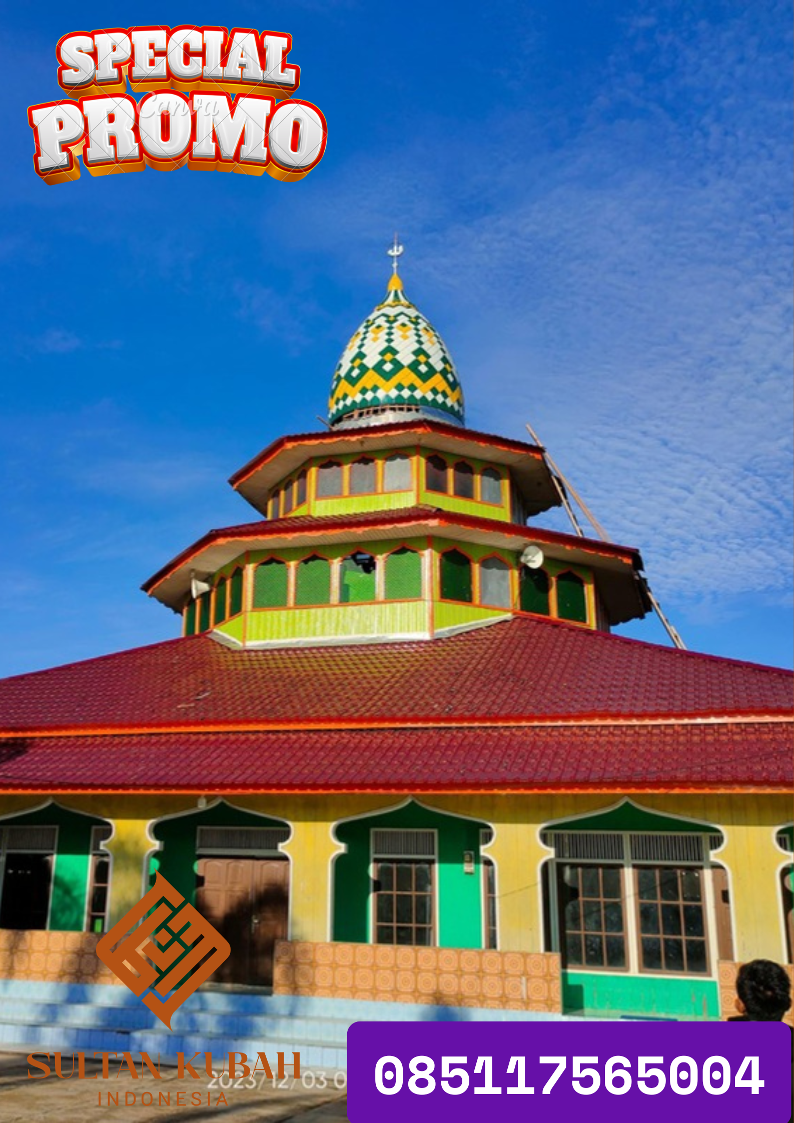 TERMURAH KUBAH MASJID KECIL KECAMATAN PATIMUAN KABUPATEN CILACAP WA 085117565004