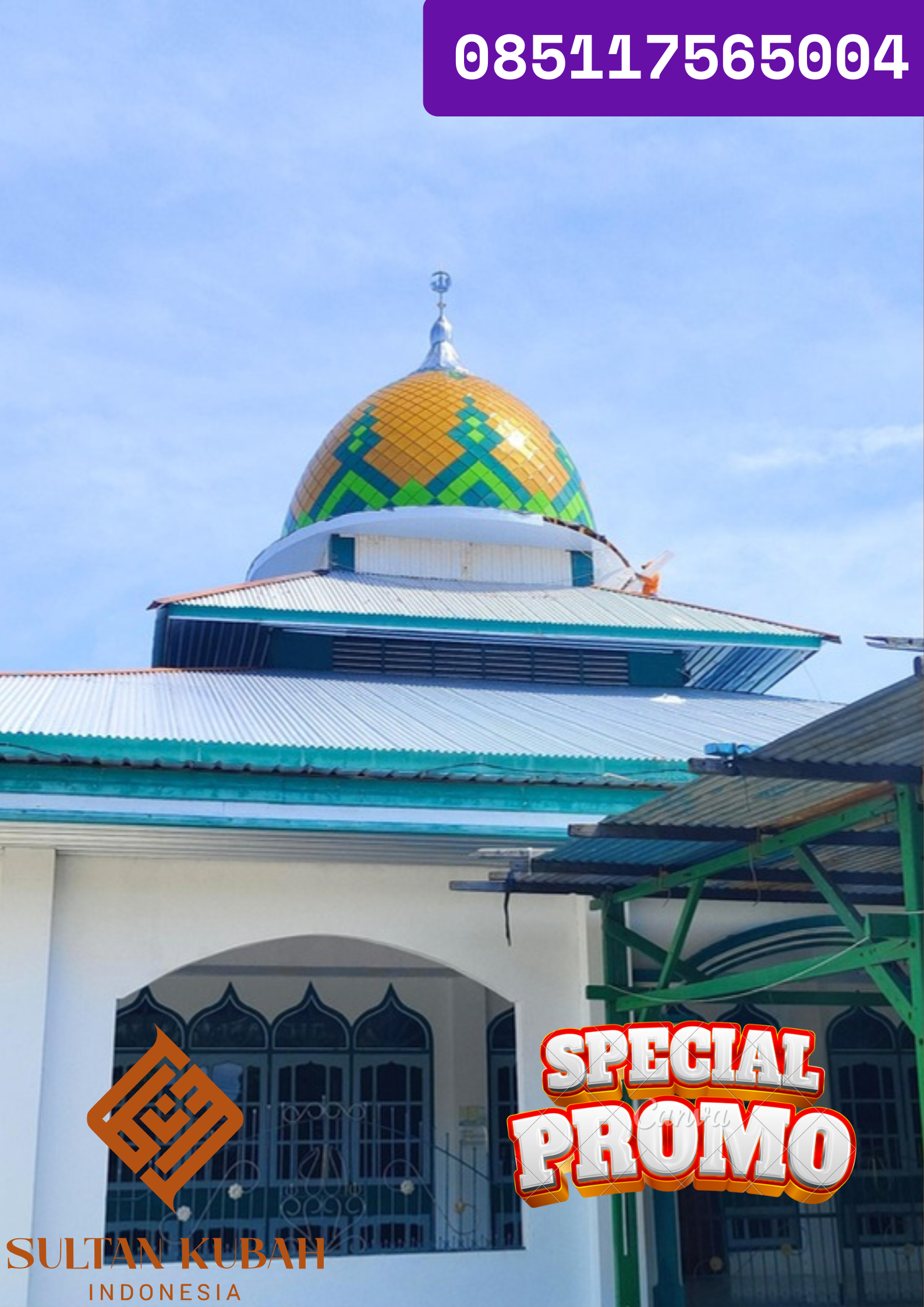 TERMURAH KUBAH MASJID KECIL KECAMATAN SINGAPARNA KABUPATEN TASIKMALAYA WA 085117565004