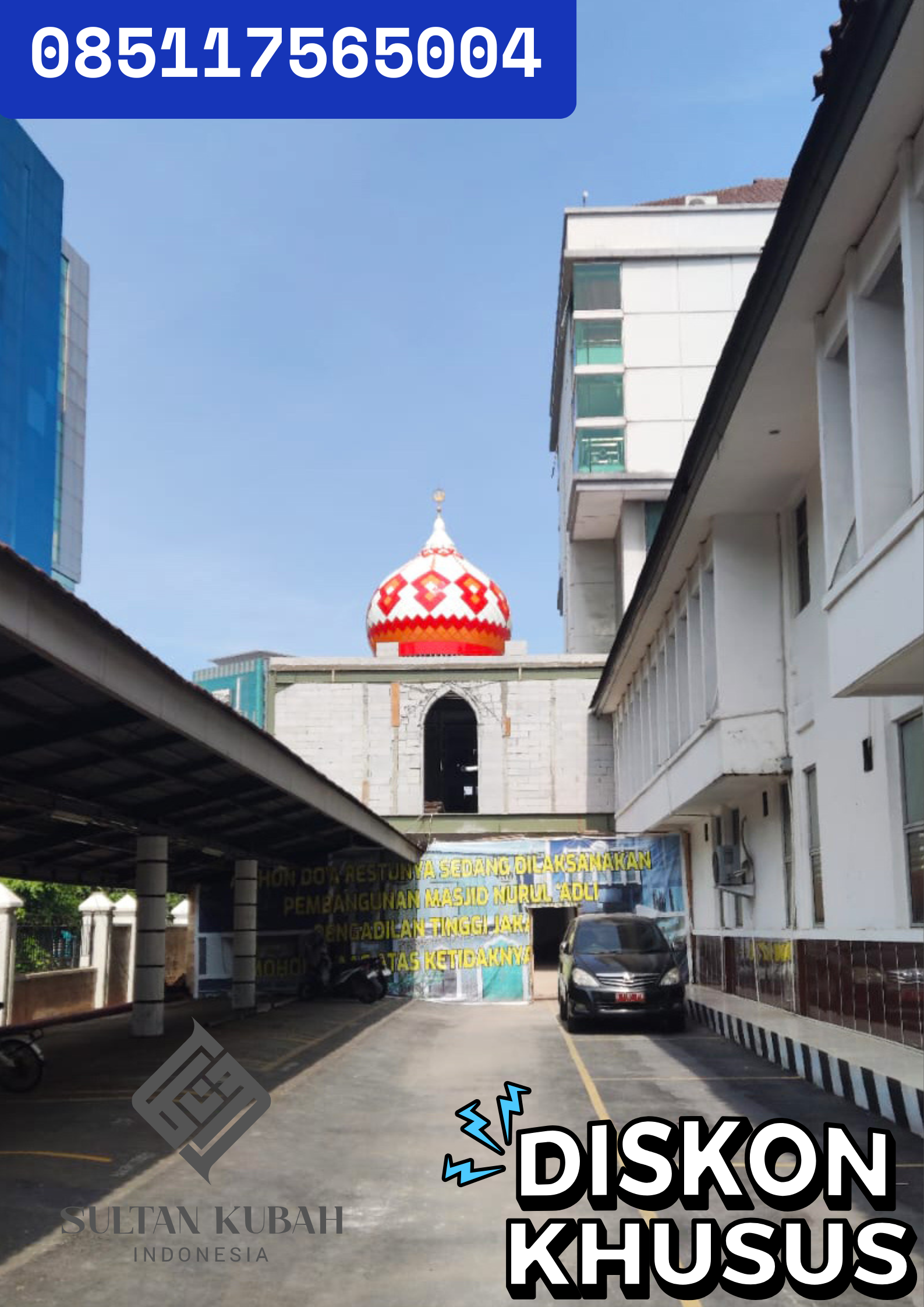 TERMURAH KUBAH MASJID HARGA BERGARANSI, Kecamatan Kandangserang, Kabupaten Pekalongan WA. 085117565004