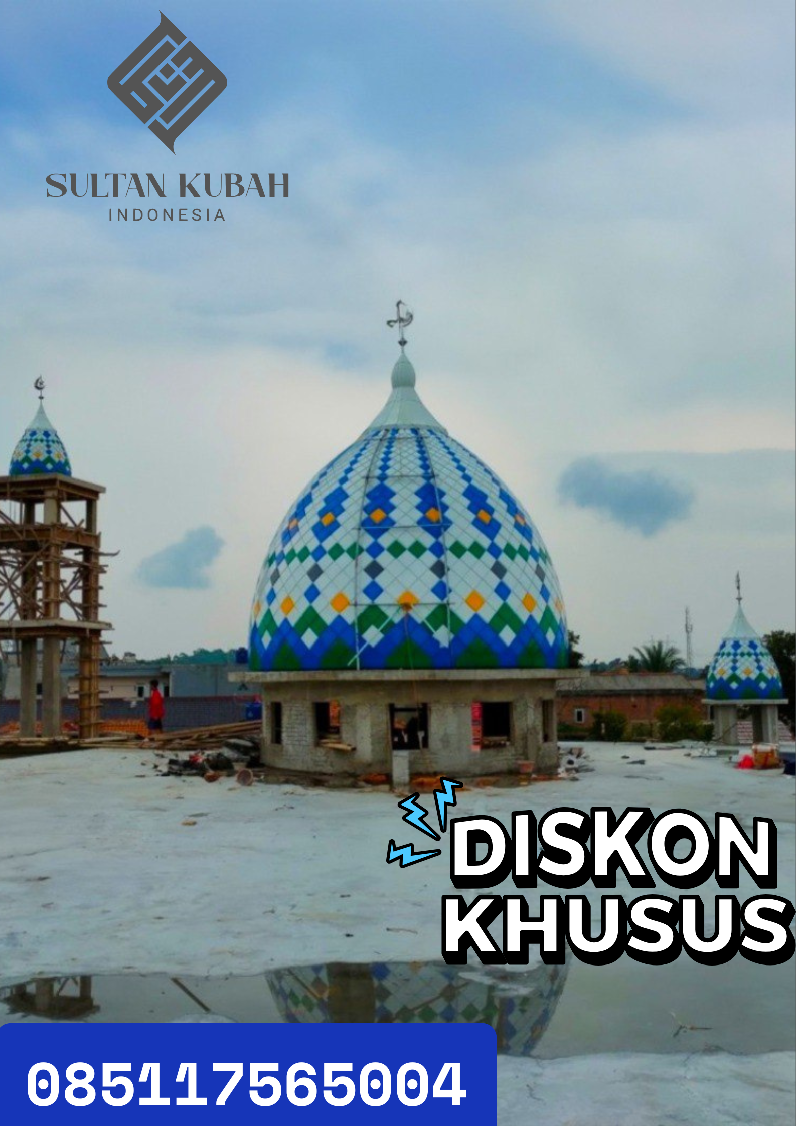 TERMURAH KUBAH MASJID HARGA BERGARANSI, Kecamatan Karanganyar, Kabupaten Pekalongan WA. 085117565004