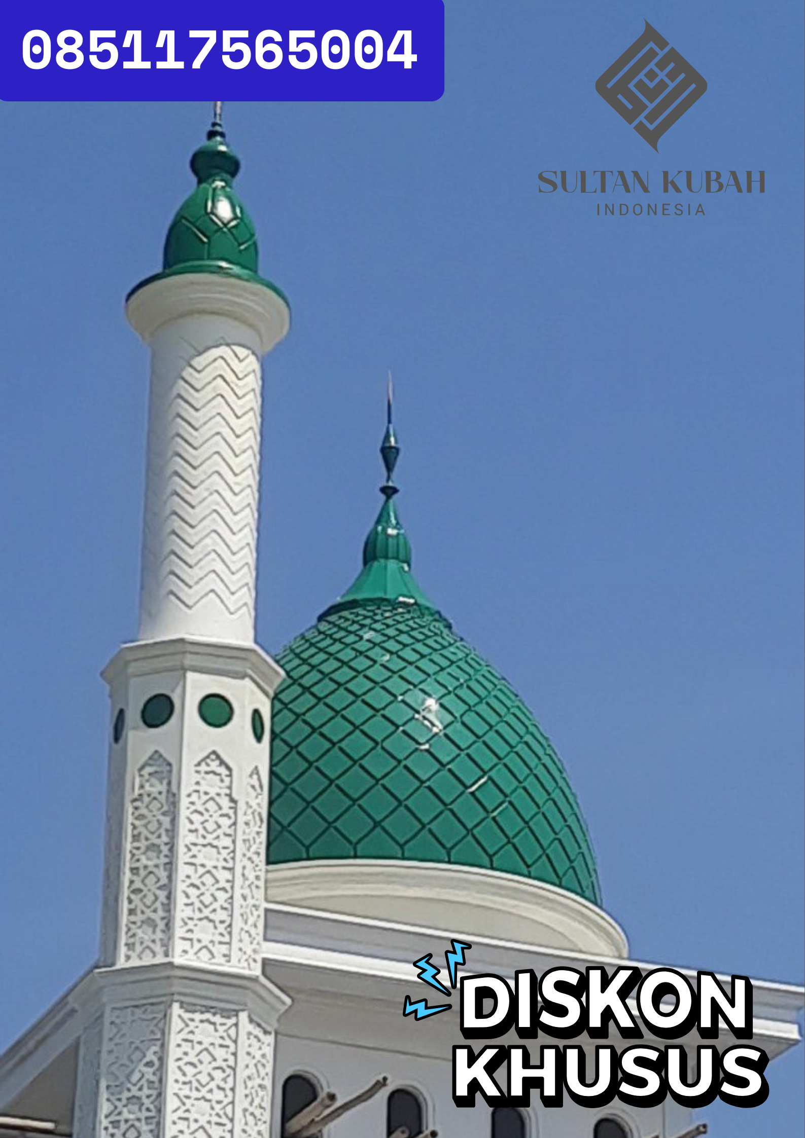 TERMURAH KUBAH MASJID HARGA BERGARANSI, Kecamatan Secang, Kabupaten Magelang WA. 085117565004