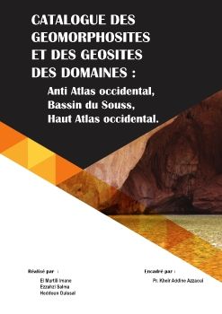 -Catalogue des géomorphosites et des géosites-