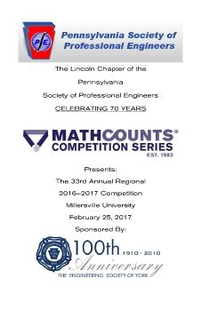 MathCounts 2017 - Program