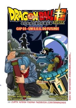 MANGÁ DBS CAP 14 - UM S.O.S. DO FUTURO!