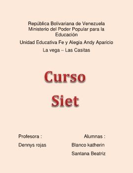 Curso siet 