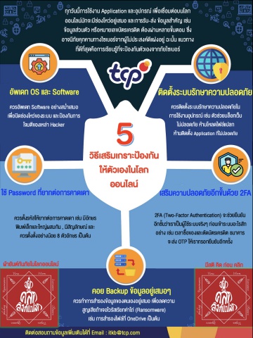 5 วิธีเสริมเกราะป้องกันให้ตัวเองในโลกออนไลน์พร้อมด้วยผ้ายันต์กันภัย