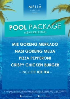 Pool Package Menu